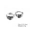 hot selling casting earrings in stock stainless steel simple earrings jewelry Factory price wholesale earrings