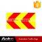 AU Euro plastic safety sign, au reflective roadway safe