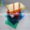 UV Coated Crystal Transparent Twinwall Polycarbonate Hollow Sheet 8mm/10mm