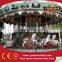 Hot Selling Luxury Double Deck Carousels Horse Amusement Rides for Kids