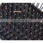 Fancy detangling hair brush massage comb plate popular in market