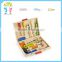 2016 Magnetic square calendar clock puzzles and role play educational games for kindergarten