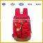 School Bag Good Quality Waterproof 600D Polyester Brick Red Plain Backpack