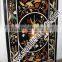 Marble Inlay Rectangle Table Top, Black marble Table Top