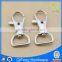 Q-1325 twisted snap hooks dog leash hook ,silver samll size hardware accessory