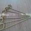 12 cm bamboo color loop skewers for fruit or meat