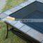 Outsunny 36" Square Outdoor Metal Fire Pit Stove Table