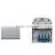 4 ports fiber socket (face plate)