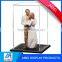 2017 wholesale dustproof acrylic figure display case for doll & comic figure