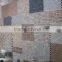 carrara and dark grey marble mosaic,mosaic tile,high quality and best price