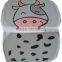 hot footable print collapsible laundry hamper (BLWS1036)