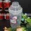 Best BPA free 300ml PP shaker bottle for milk shake with seal tight beaker