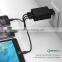 Aukey Quick Charge 2.0 42W 3 Ports Wall Travel Charger 2 Port 5V/2.4A + 1 Port Quick Charge 2.0 for phone.EU plug