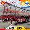 Hot Sale stainless steel fuel oil tanker semi trailer for Exporting Africa