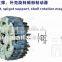 ZA single output shaft spigot support shell rotation magnetic powder brake