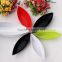 Attractive ship shape plastic bright color flower pot