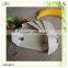Preferential disposable pine bark wooden boat serving tray