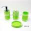 Resin bathroom fittings 2016 eco-friendly popular bathroom accessories