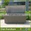 Outdoor cushion box rattan plastic storage box