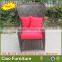 synthetic rattan garden furniture high back chair leisure chair