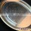 11 inch shallow stainless steel oval plate