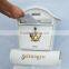 FQ-103 Wall mounted iron plate mailbox with or without newspaper cube for outside can be painting with different colors