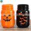 Pumpkin glass container for candles for Holloween Gifts
