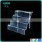 Popular acrylic purse display stand, acrylic wallet display stand for supermarket wholesale