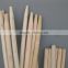Factory wholesale natural wood broom handle tip for garden tools