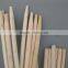 Factory wholesale natural wood broom handle tip for garden tools