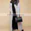 fashion islamic clothing Grey Undertone One Button Linen Open Jacket Abaya