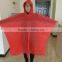 Promotional Plastic Poncho PVC Raincoat for Children