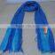 knitted chenille scarf