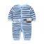2016 Wholesale baby clothes newborn 100% cotton baby romper long sleeve infants pyjamas import from china