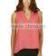 Women Sports Sleeveless Split Back tank top for women