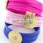 2015 custom logo leather bracelet,multilayer magnetic cuff bracelets,gold charm bracelet with crystals