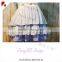 Summer girl ruffle dress bowknot boutique girl clothes