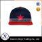 Fashion cotton flat brim custom snapback embroidery
