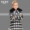 ELPA latest design wool coat long warm overcoat winter kids coat
