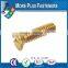 Made in Taiwan Machine Screw Metric DIN 963 DIN EN ISO 2009 Slotted Flat Head Countersunk