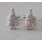 hot selling Christmas tree design silver men's cufflinks