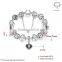 Women Charm Plated Chain Cuff Bangle Bracelet Jewelry 2017