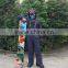 new design navy color Waterproof men ski overall