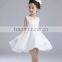 Blue Girls Kids Baby Flower Petals Party Wedding Gown Formal Fancy Dress 3-4Y