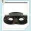 Masquerade Cheap Plastic Black Cat Halloween Party Masks HPC-0446