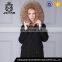 Factory cheap fur coats wholesale faux fur hooded jacket