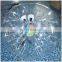 2017 new and popular zorb ball/ wholesale transparent blue inflatable zorb ball pengpengball