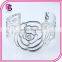 European fashion metal texture rose hollow opeaning bracelet