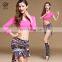 T-5189 Fashion designed printed pattern 12 colors belly dance costumes