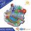China assorted colors plastic heart shaped pin badges